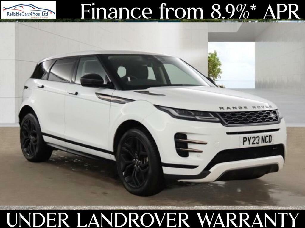 Land Rover Range Rover Evoque 1.5 P300e 12.2Kwh R-dynamic Se 4Wd Euro 6 S White