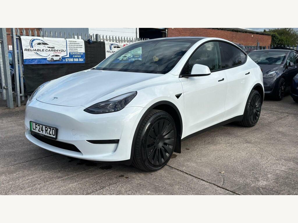 Tesla Model Y Dual Motor Long Range 4Wde LF24RZO White #6
