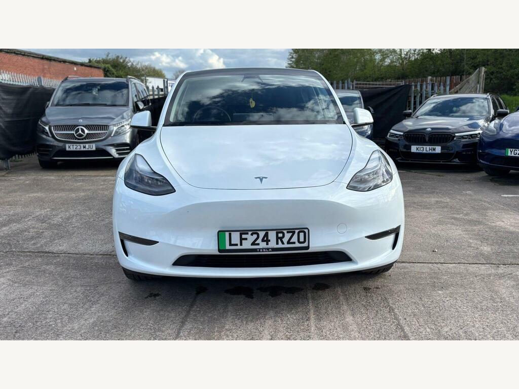 Tesla Model Y Dual Motor Long Range 4Wde LF24RZO White #2