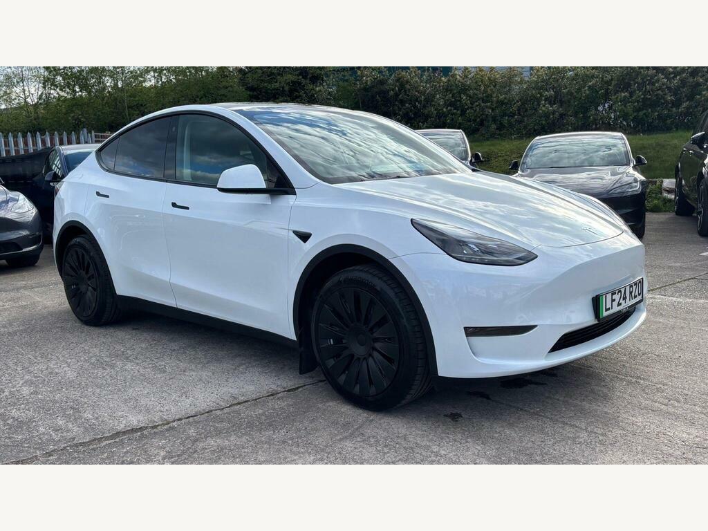 Tesla Model Y Dual Motor Long Range 4Wde LF24RZO White #4