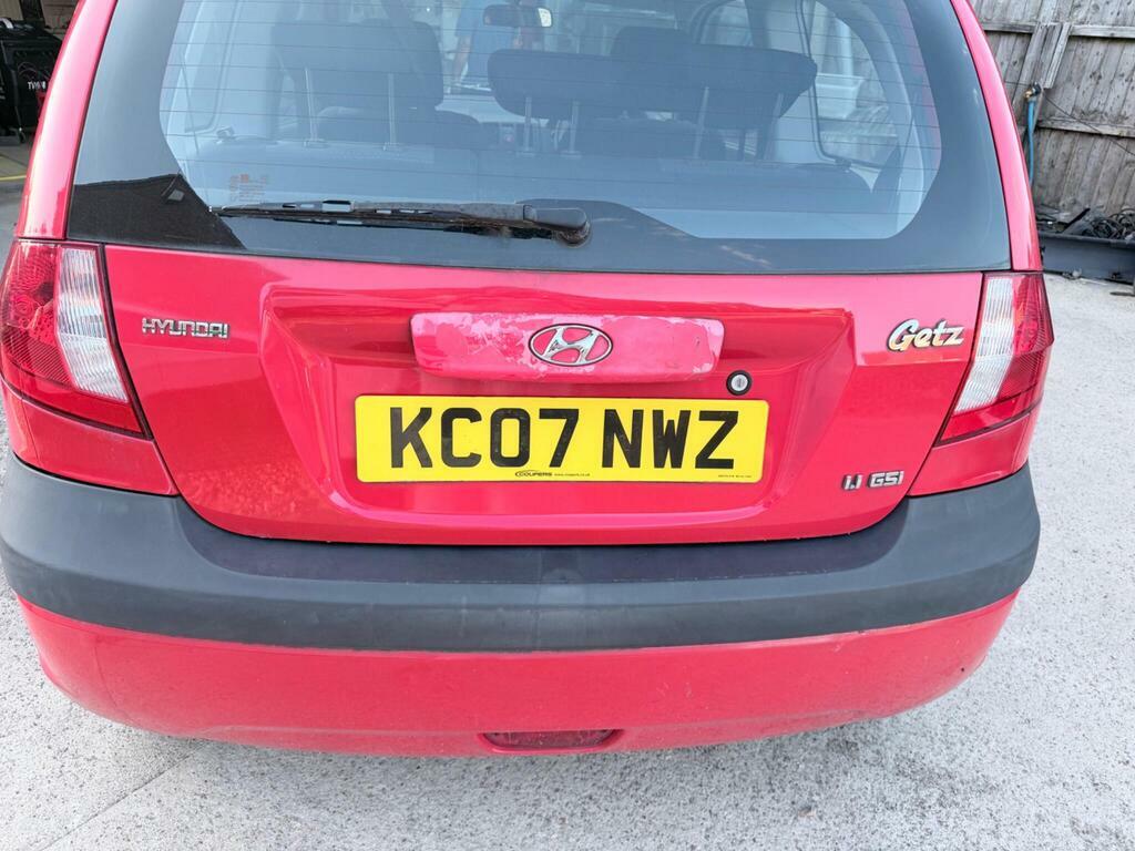 Hyundai Getz 1.1 Gsi Red #5