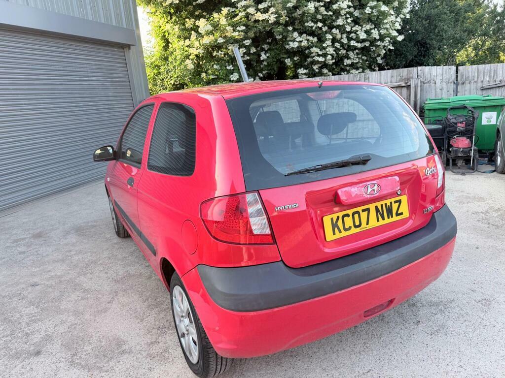 Hyundai Getz 1.1 Gsi Red #3