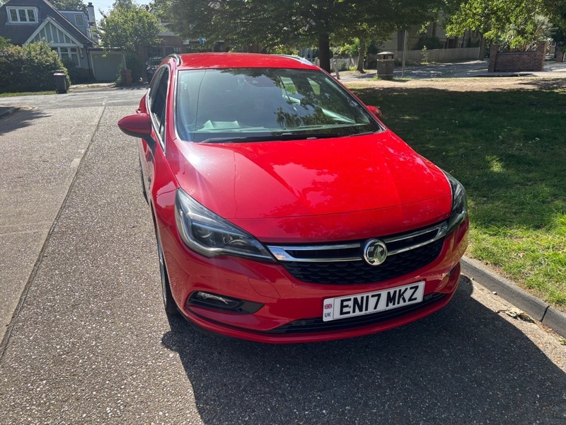 Vauxhall Astra Sri S S EN17MKZ Red #2