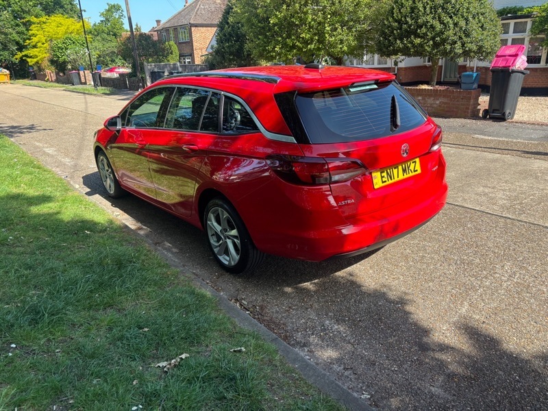 Vauxhall Astra Sri S S EN17MKZ Red #6