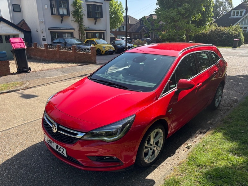 Vauxhall Astra Sri S S EN17MKZ Red #3