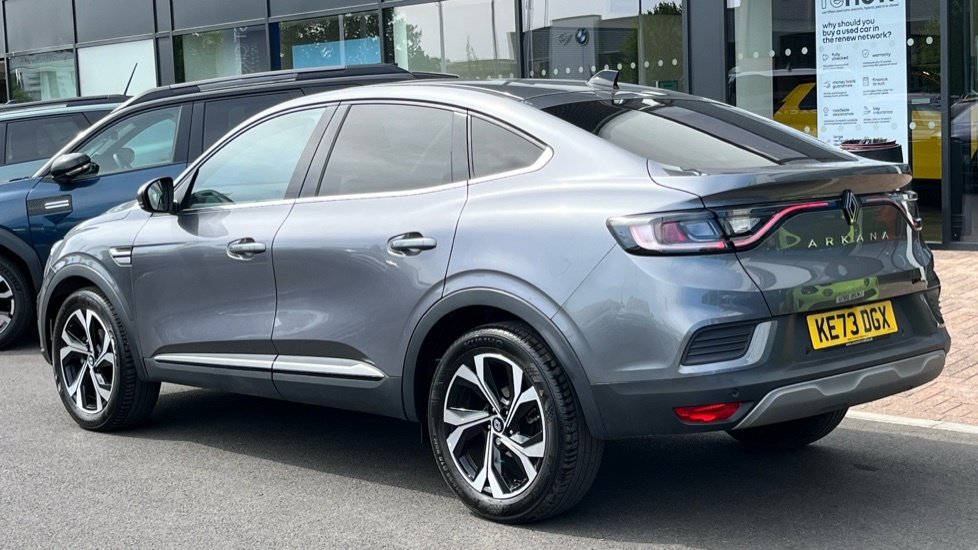 Renault Arkana Renault Arkana 1.6 E-tech Fhev 145 Techno KE73DGX Grey #3
