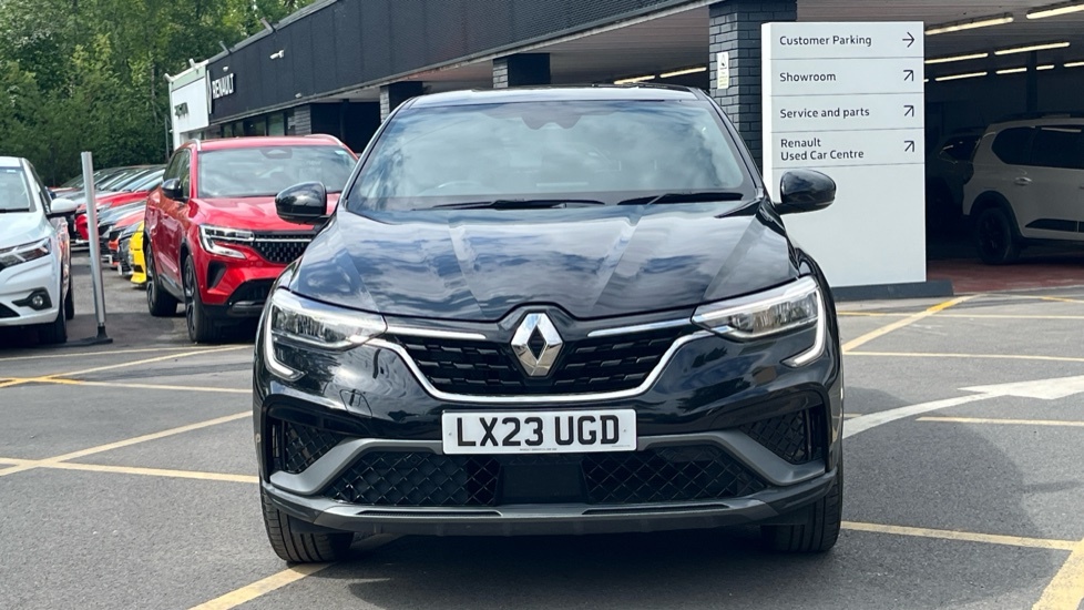 Renault Arkana Renault Arkana 1.6 E-tech Hybrid 145 R.s. Line LX23UGD Black #4