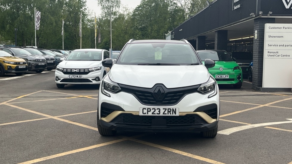 Renault Captur Captur 1.6 E-tech Full Hybrid 145 Engineered A CP23ZRN White #4