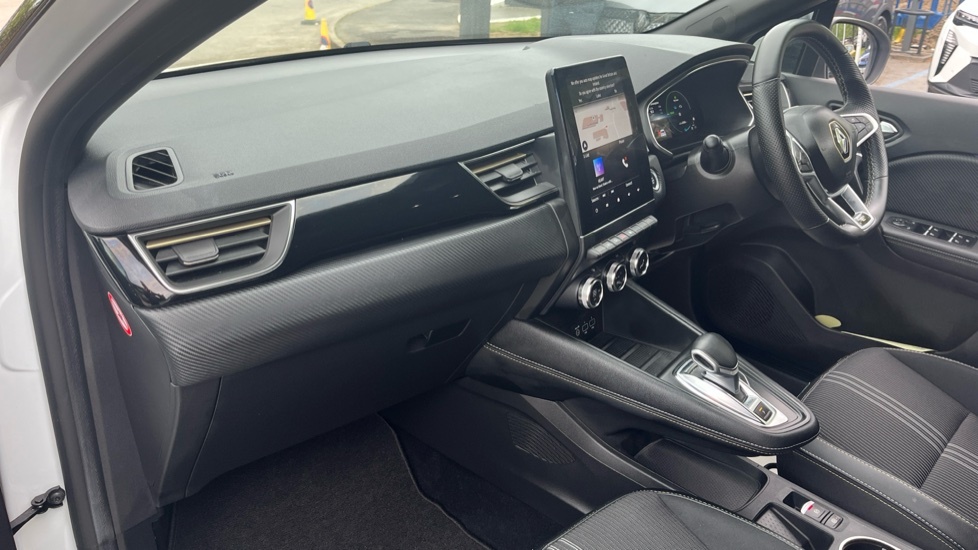 Renault Captur Captur 1.6 E-tech Full Hybrid 145 Engineered A CP23ZRN White #6