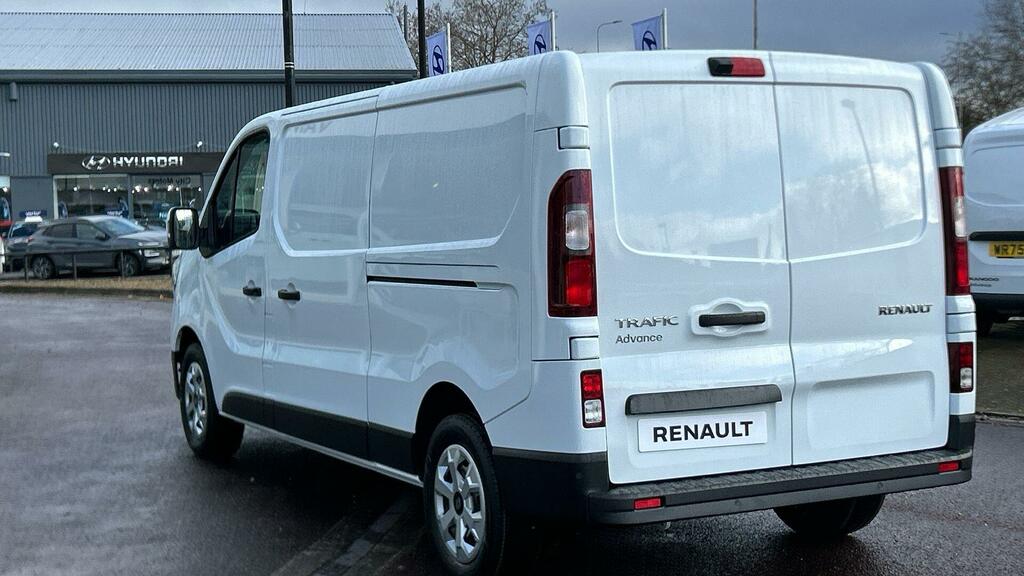 Renault Trafic Trafic Ll30 Blue Dci 130 Advance Van WR26SDY White #3