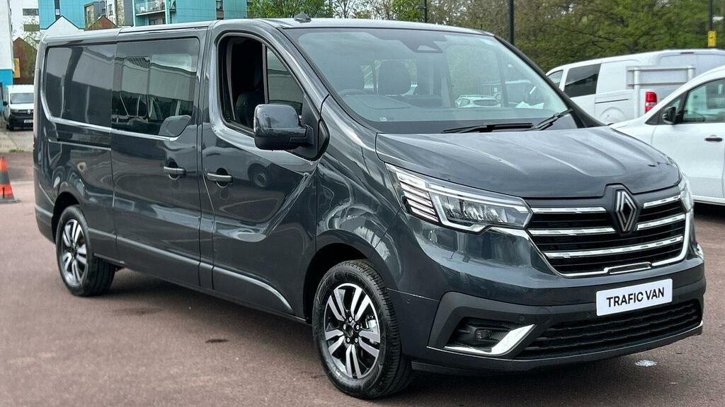 Renault Trafic Trafic Ll30 Blue Dci 150 Extra Sport Crew Van WR26SRO Grey