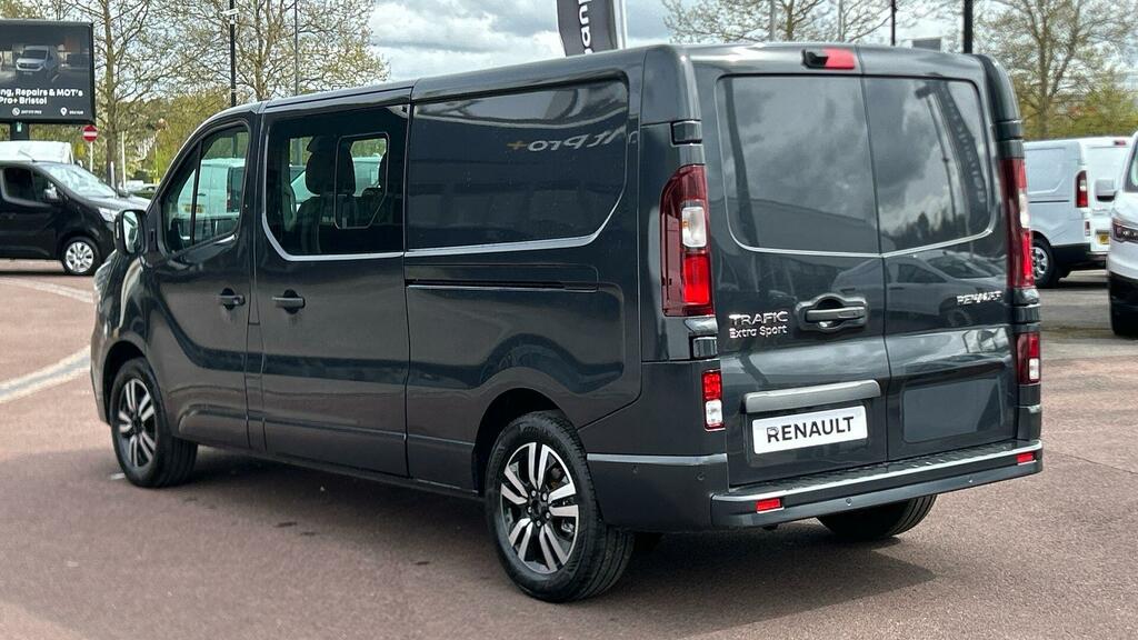 Renault Trafic Trafic Ll30 Blue Dci 150 Extra Sport Crew Van WR26SRO Grey #3