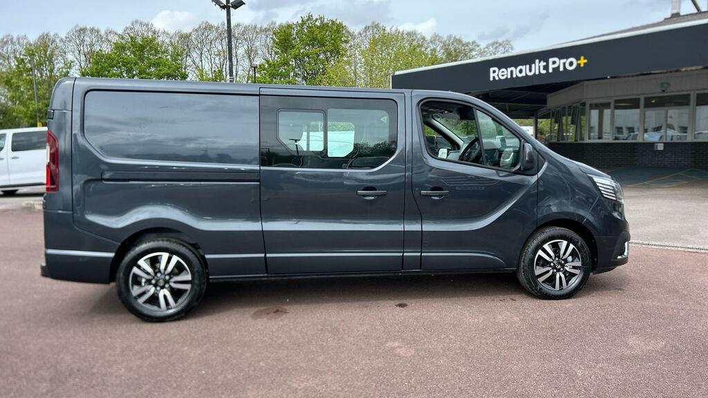 Renault Trafic Trafic Ll30 Blue Dci 150 Extra Sport Crew Van WR26SRO Grey #2