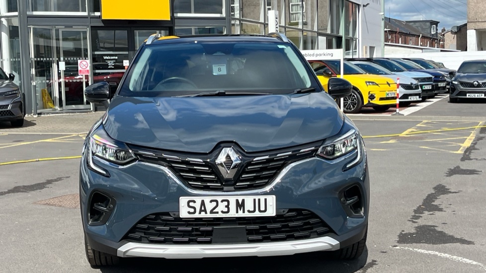 Renault Captur Renault Captur 1.6 E-tech Hybrid 145 Techno Au SA23MJU Blue #4