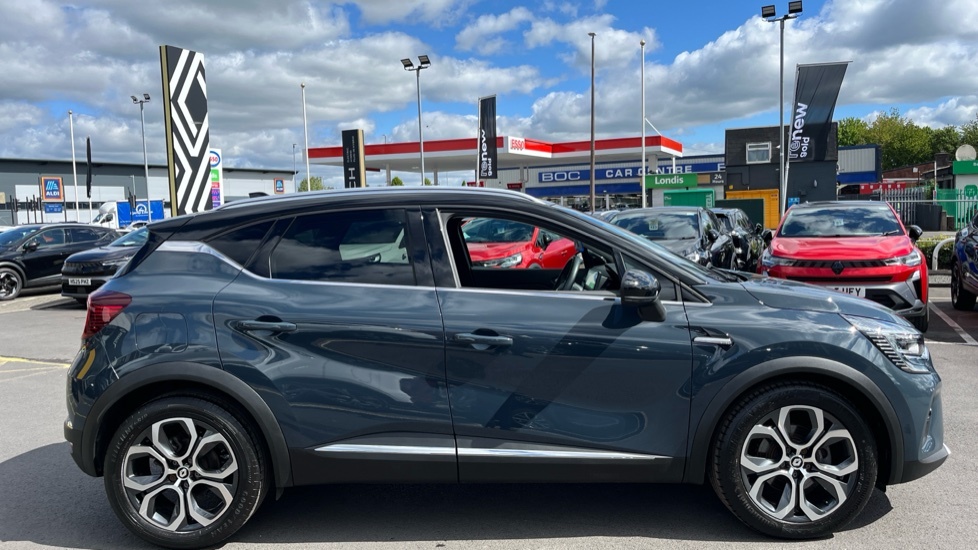 Renault Captur Renault Captur 1.6 E-tech Hybrid 145 Techno Au SA23MJU Blue #2