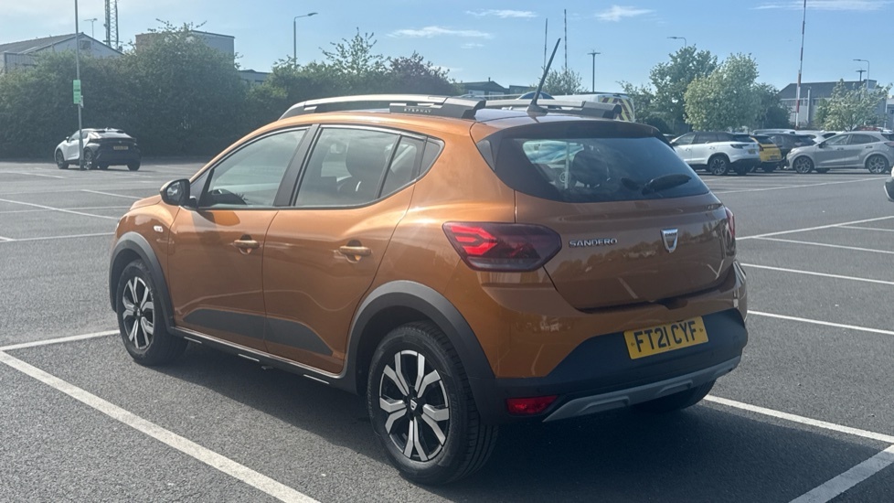 Dacia Sandero Stepway Dacia Sandero Stepway 1.0 Tce Prestige Cvt FT21CYF Orange #3