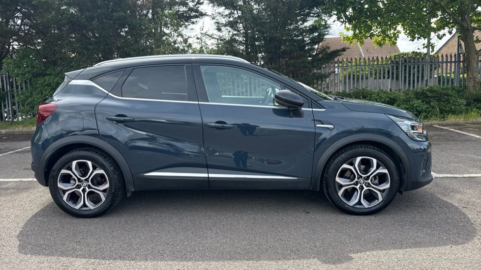 Renault Captur Renault Captur 1.6 E-tech Hybrid 145 Techno Au WJ73NNB Blue #2