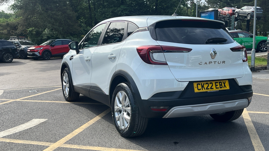 Renault Captur Renault Captur 1.0 Tce 90 Iconic CK22EBX White #3