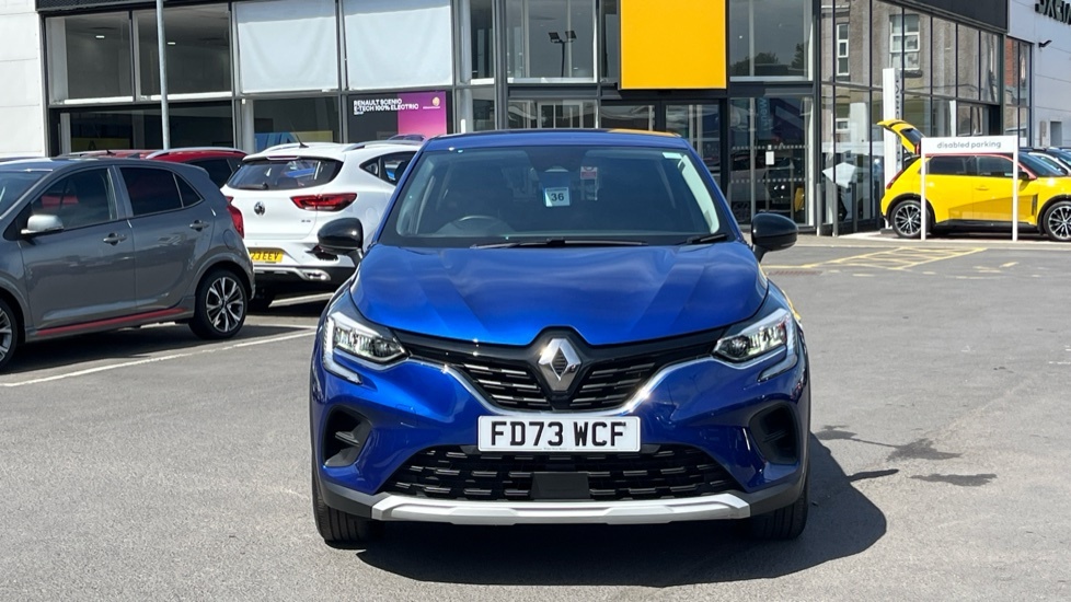 Renault Captur Renault Captur 1.6 E-tech Hybrid 145 Evolution FD73WCF Blue #4