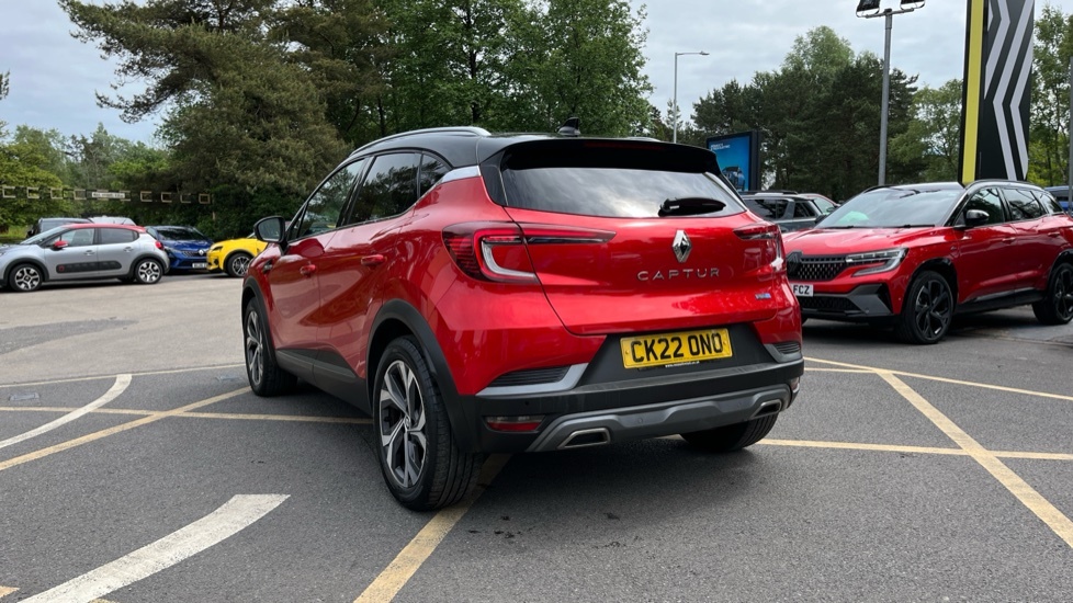 Renault Captur Renault Captur 1.6 E-tech Hybrid 145 R.s.line CK22ONO Red #3