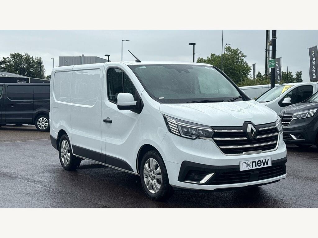 Renault Trafic Renault Trafic Sl30 Blue Dci 130 Extra Van NL73MHO White #2
