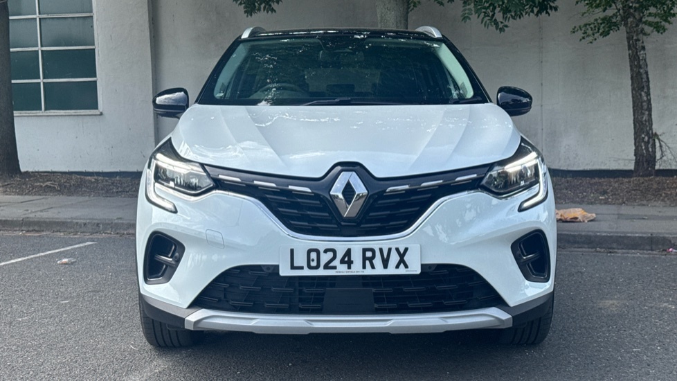 Renault Captur Renault Captur 1.6 E-tech Hybrid 145 Techno Au LO24RVX White #4