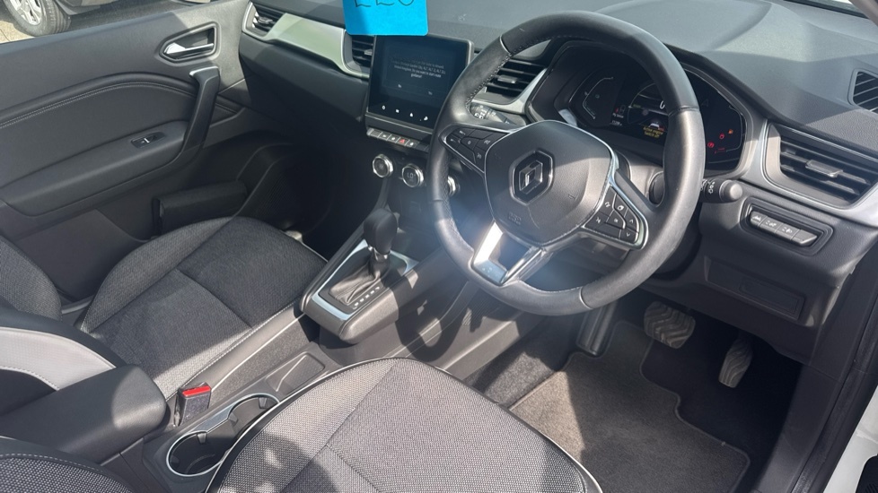 Renault Captur Renault Captur 1.6 E-tech Hybrid 145 Techno Au LO24RVX White #5