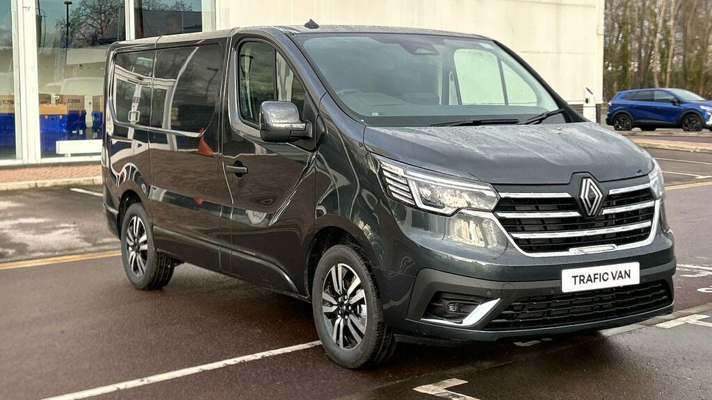 Renault Trafic Renault Trafic Sl30 Blue Dci 150 Extra Sport Van Grey