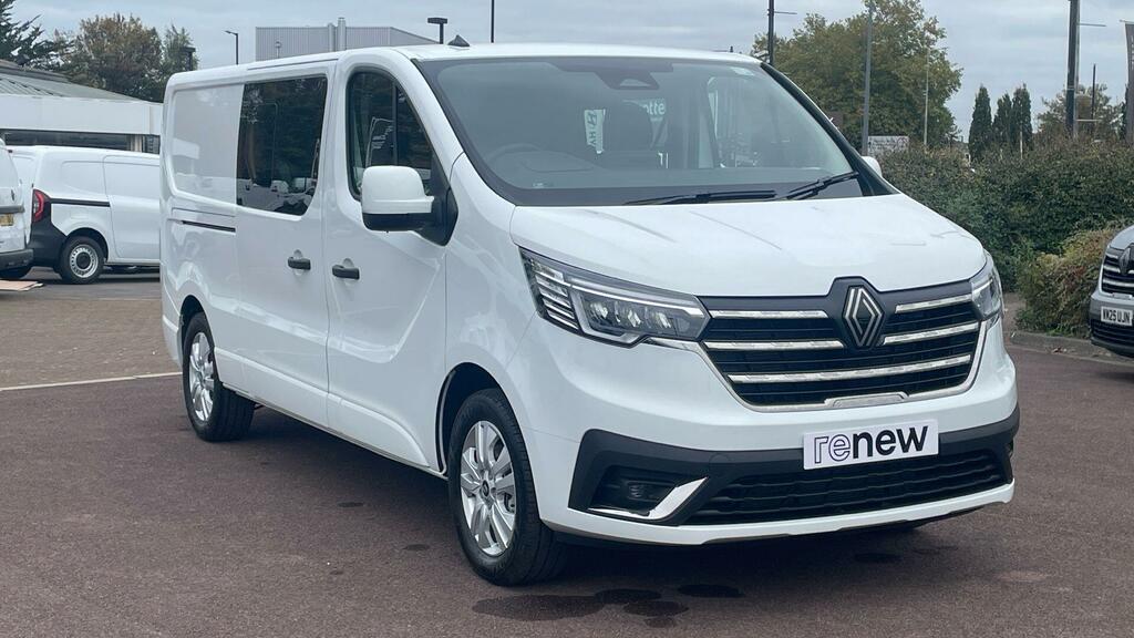 Renault Trafic Renault Trafic Ll30 Blue Dci 150 Extra Crew Van White