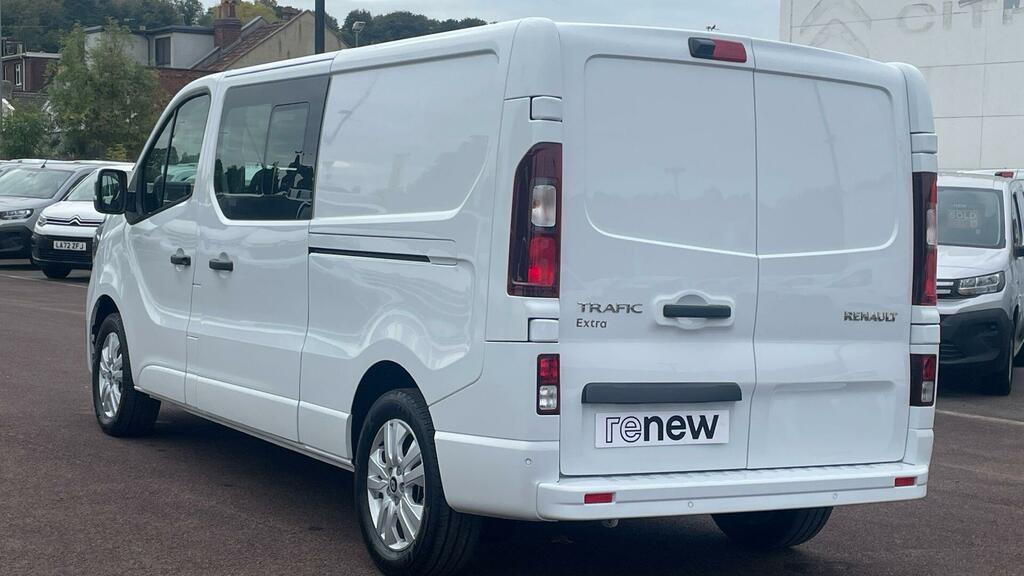 Renault Trafic Renault Trafic Ll30 Blue Dci 150 Extra Crew Van WR26SOA White #3