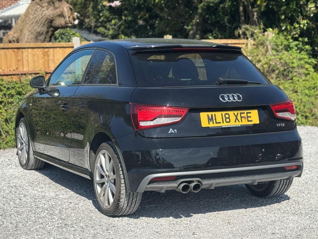 Audi A1 1.4 Tfsi S Line Euro 6 S S ML18XFE Black #4