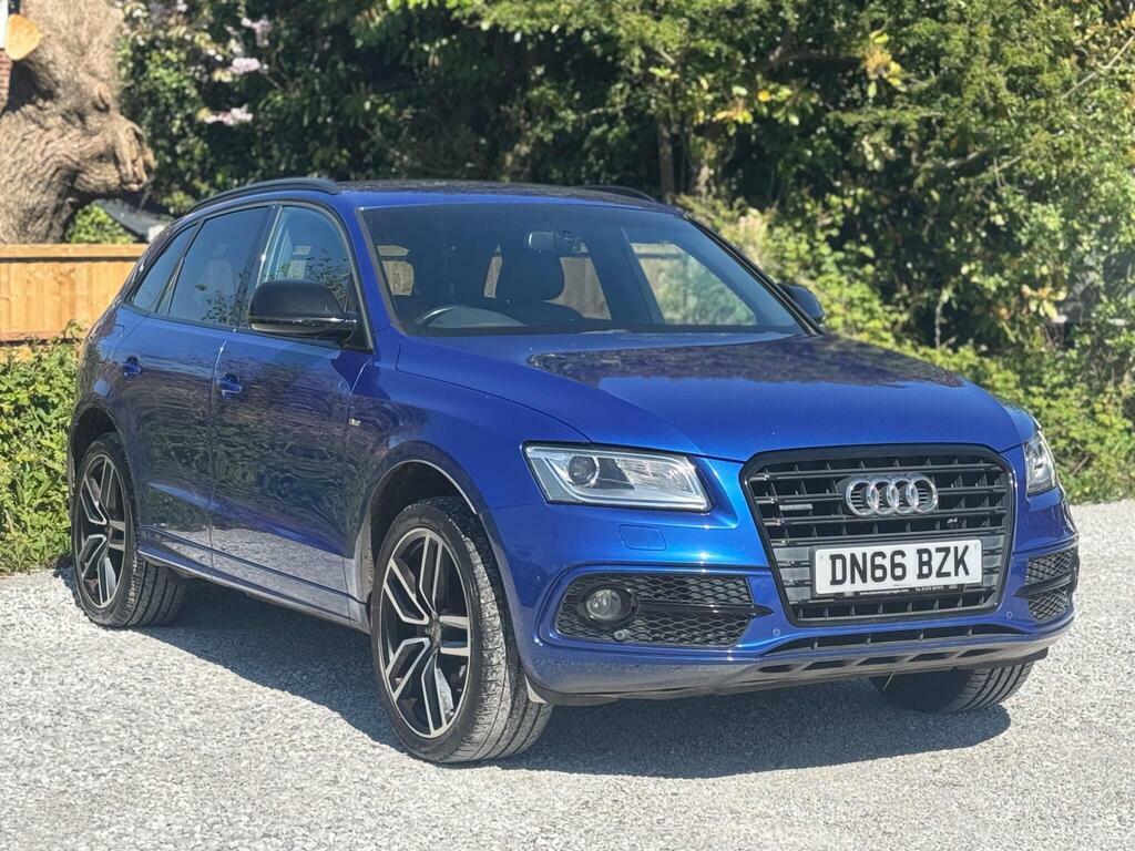 Audi Q5 2.0 Tdi S Line Plus Quattro Euro 6 S S DN66BZK Blue #3