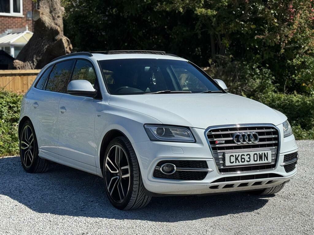 Audi SQ5 3.0 Bitdi V6 Tiptronic Quattro Euro 5 S S CK63OWN White #5