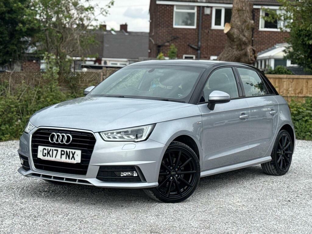 Audi A1 1.4 Tfsi S Line Sportback Euro 6 S S GK17PNX Silver #2
