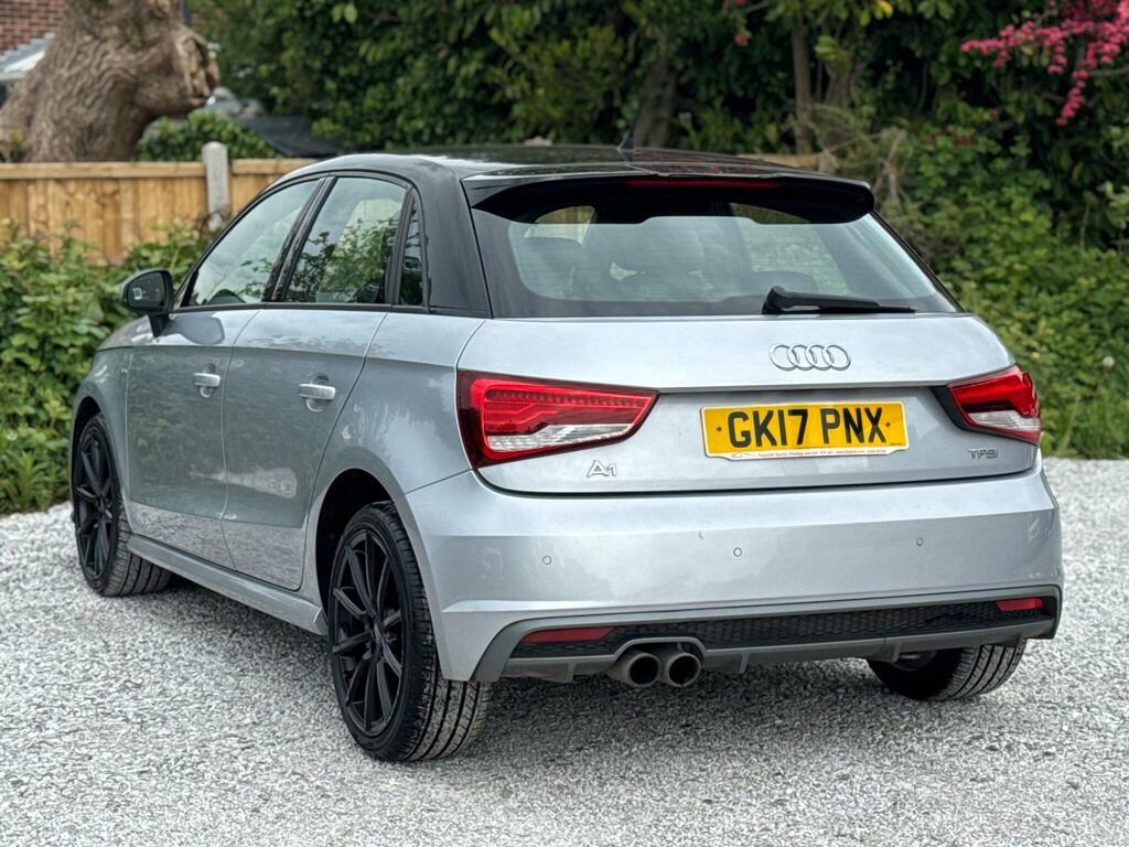 Audi A1 1.4 Tfsi S Line Sportback Euro 6 S S GK17PNX Silver #6