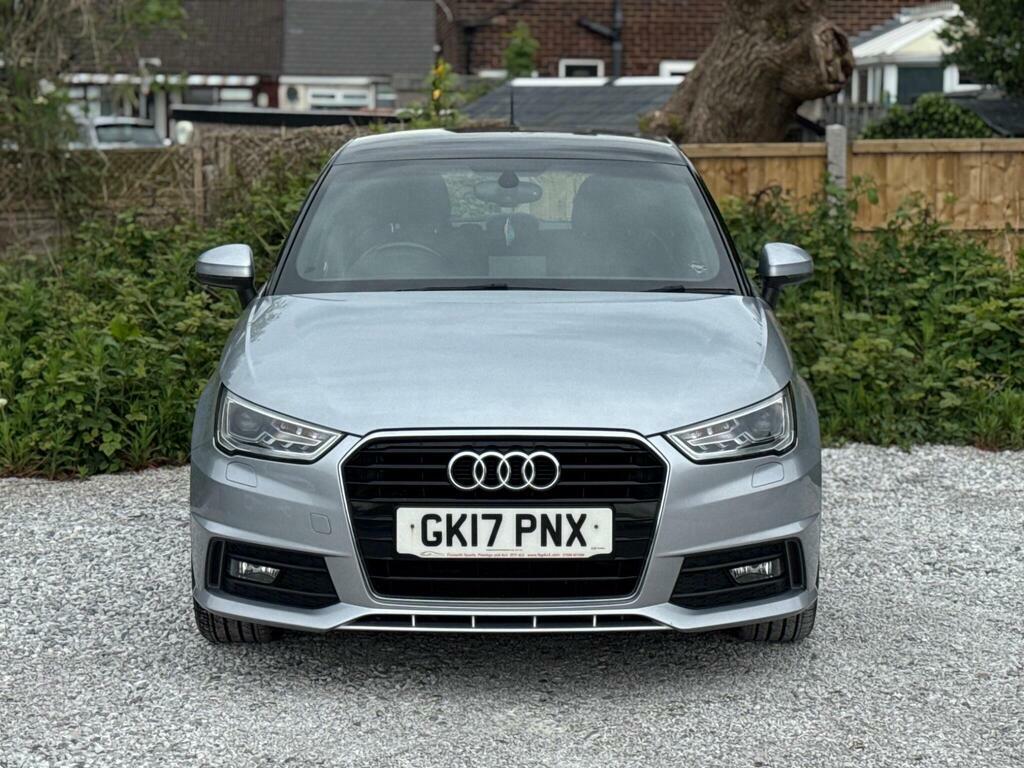 Audi A1 1.4 Tfsi S Line Sportback Euro 6 S S GK17PNX Silver #4