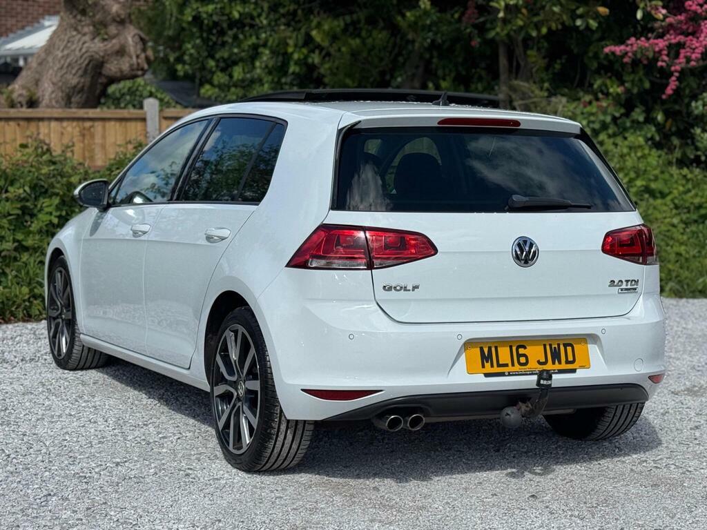 Volkswagen Golf 2.0 Tdi Bluemotion Tech Gt Euro 6 S S ML16JWD White #6