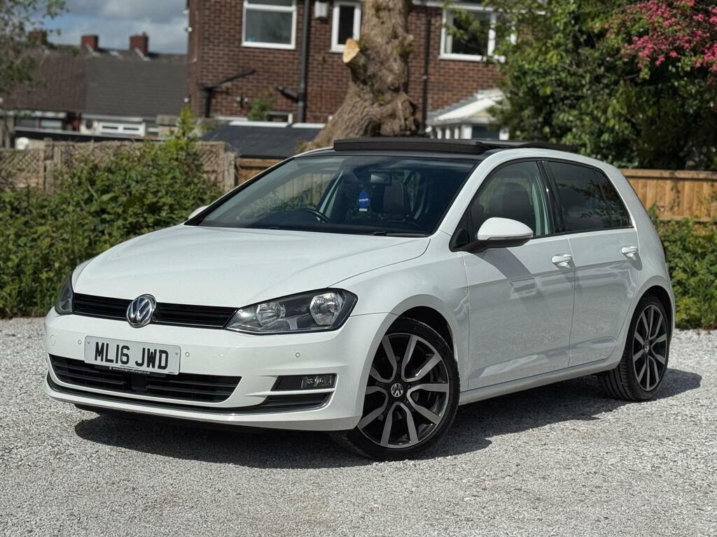 Volkswagen Golf 2.0 Tdi Bluemotion Tech Gt Euro 6 S S ML16JWD White #2