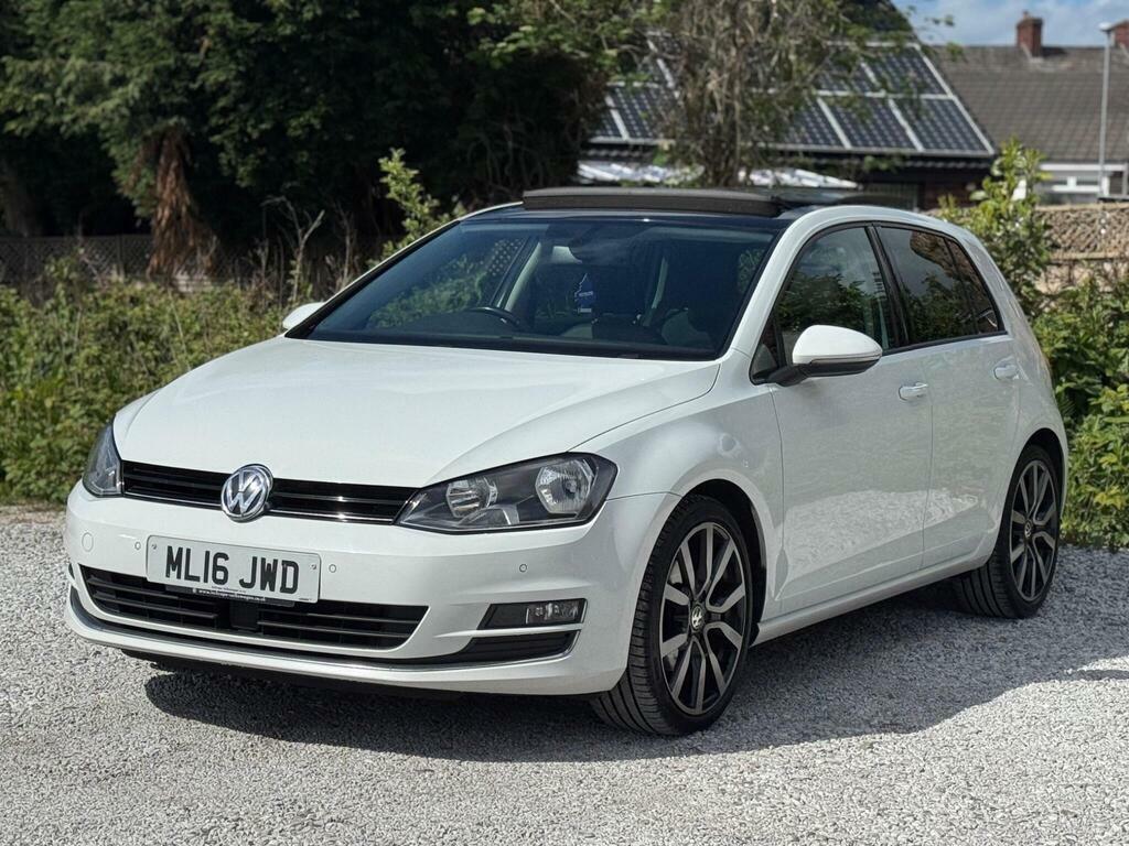 Volkswagen Golf 2.0 Tdi Bluemotion Tech Gt Euro 6 S S ML16JWD White #5
