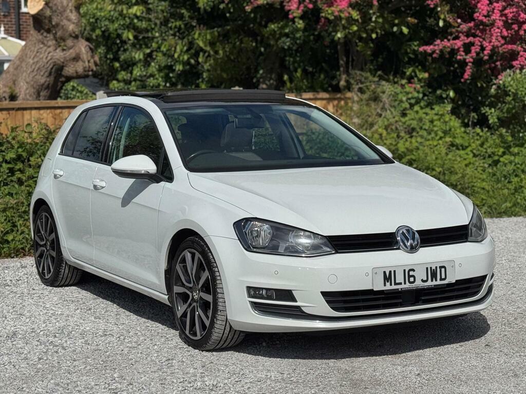 Volkswagen Golf 2.0 Tdi Bluemotion Tech Gt Euro 6 S S ML16JWD White #3