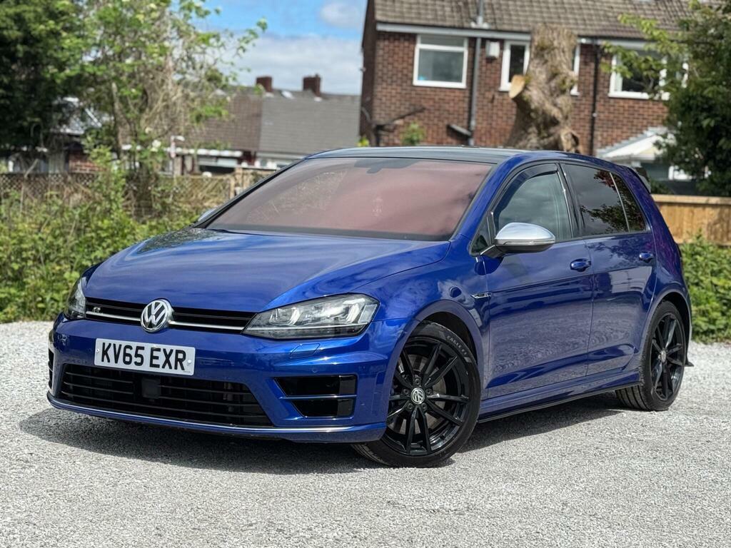 Volkswagen Golf 2.0 Tsi Bluemotion Tech R Dsg 4Motion Euro 6 S S KV65EXR Blue #4