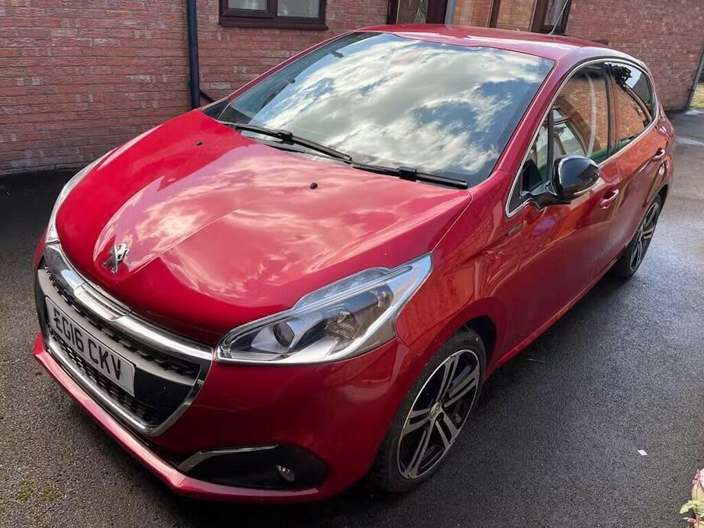 Peugeot 208 1.2 Puretech Gt Line Eat Euro 6 S S Red #3