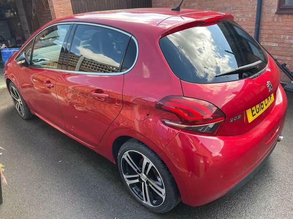 Peugeot 208 1.2 Puretech Gt Line Eat Euro 6 S S Red #4