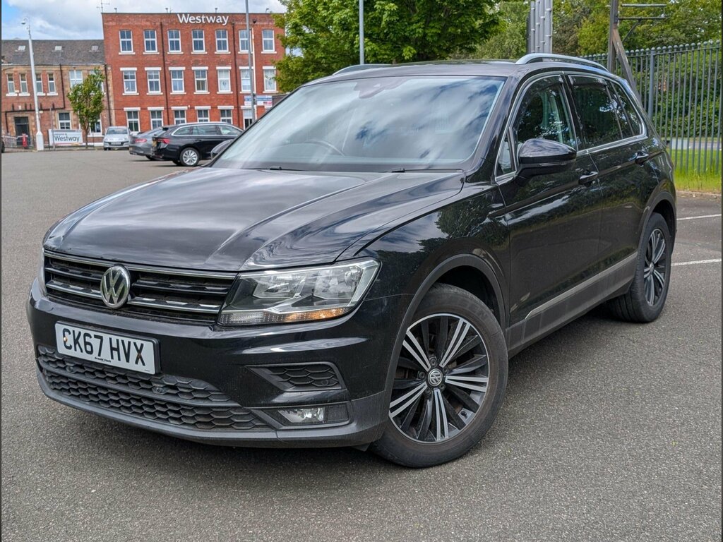 Volkswagen Tiguan 2.0 Tdi Se Euro 6 Ss CK67HVX Black #5