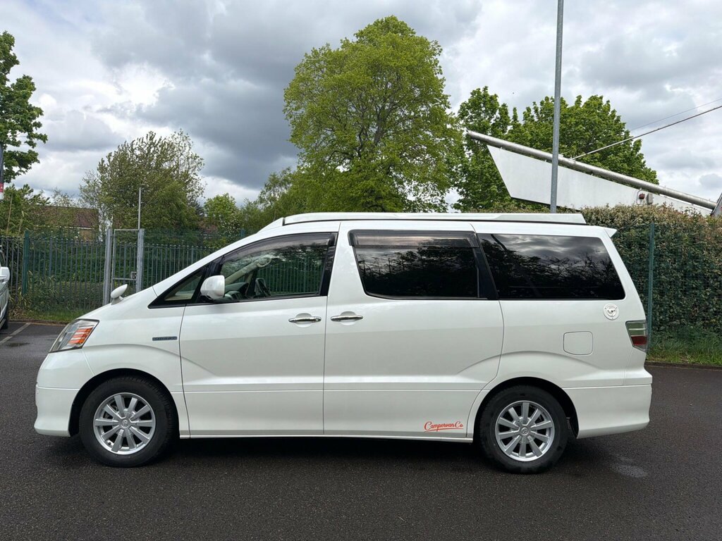 Toyota Alphard Hybrid White #5