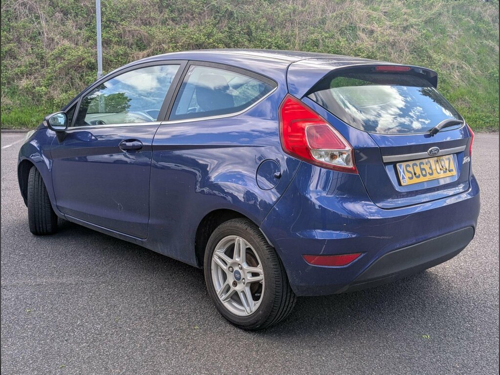 Ford Fiesta 1.25 Zetec Euro 5 SC63OBZ Blue #5