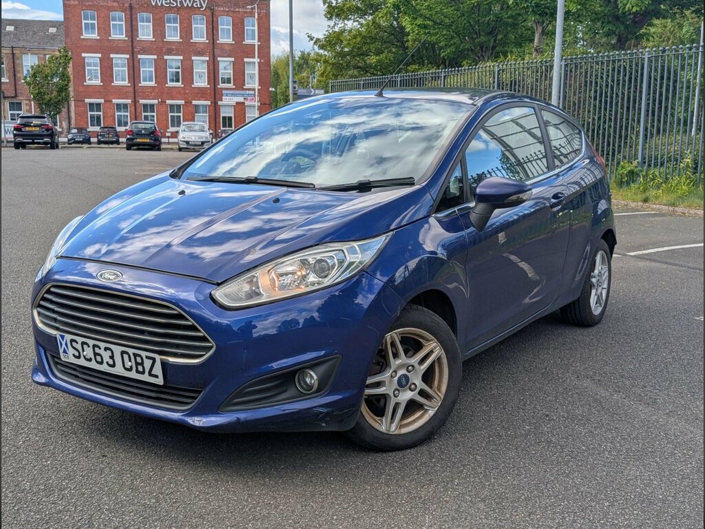 Ford Fiesta 1.25 Zetec Euro 5 SC63OBZ Blue #3