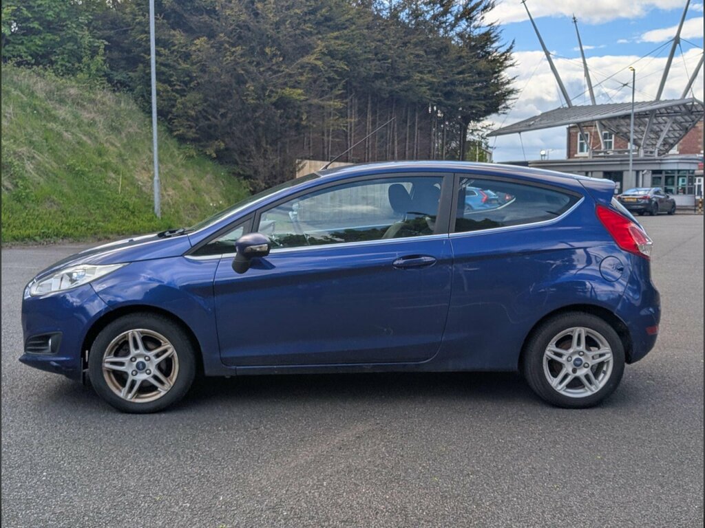 Ford Fiesta 1.25 Zetec Euro 5 SC63OBZ Blue #4