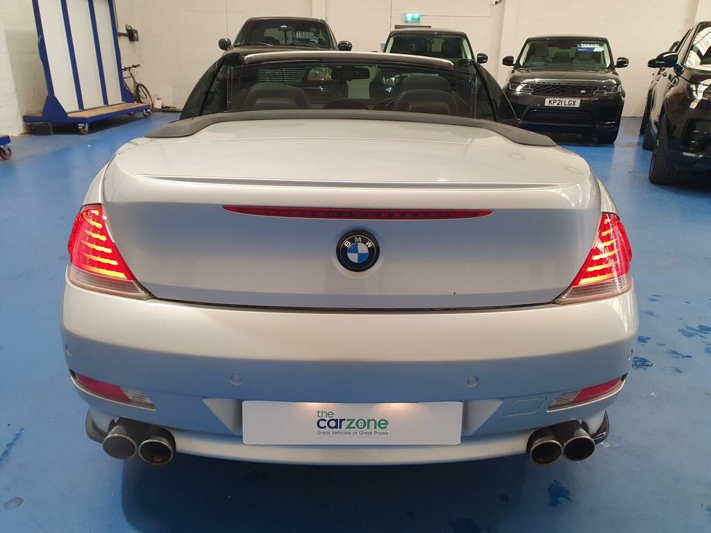 BMW 6 Series Convertible Grey #4