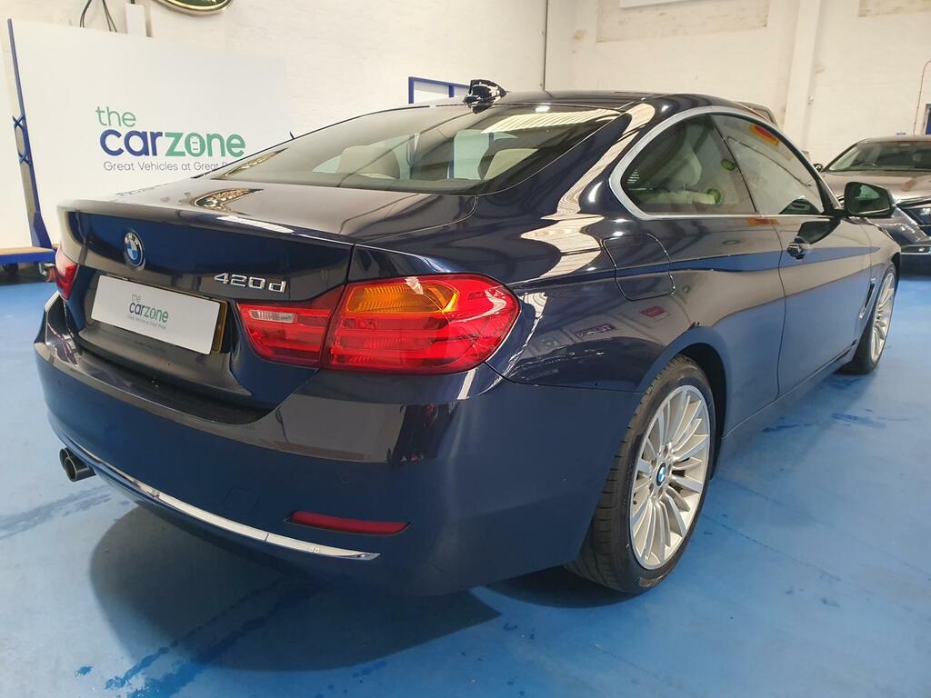 BMW 4 Series Gran Coupe 420D Luxury Blue #3